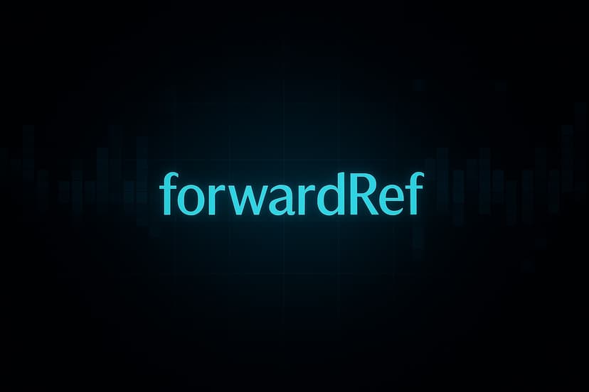 React 19 simplifies forwarding refs to child components
