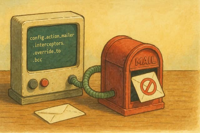 Stop sending emails to real customers