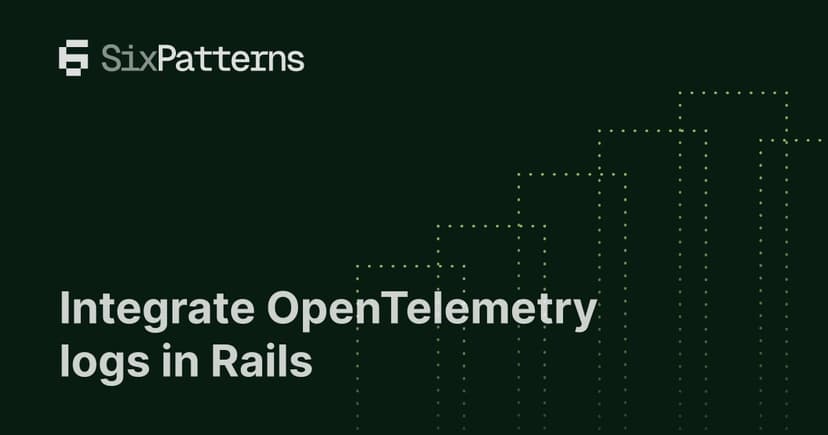 How we configured OpenTelemetry logs in Rails